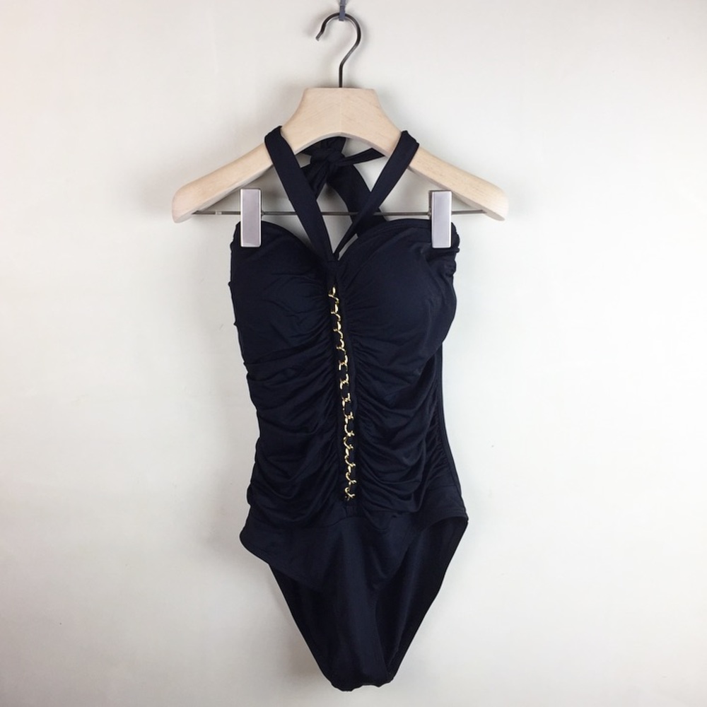 Black BLEU ROD BEATTIE one piece swimsuit